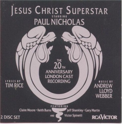 CD JESUS CHRIST SUPERSTAR 20th Anniversary Studio Cast 1992