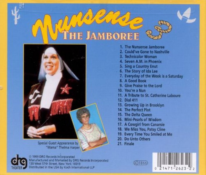CD NUNSENSE JAMBOREE Original Minneapolis Cast 1995 > Musical