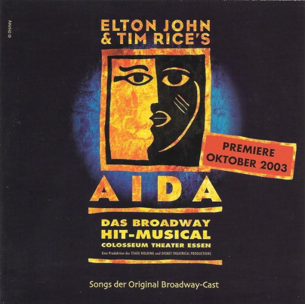 CD AIDA - Original Broadway Cast - CD-Single --> Musical, Playback ...