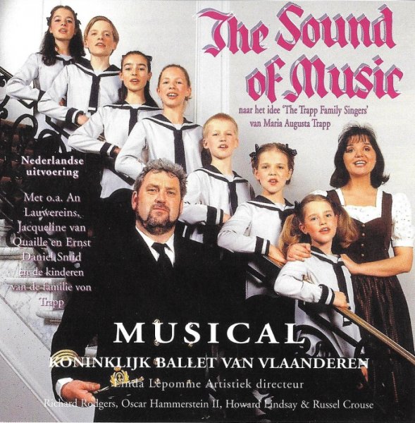 CD THE SOUND OF MUSIC Original Belgium Cast 1995 >
