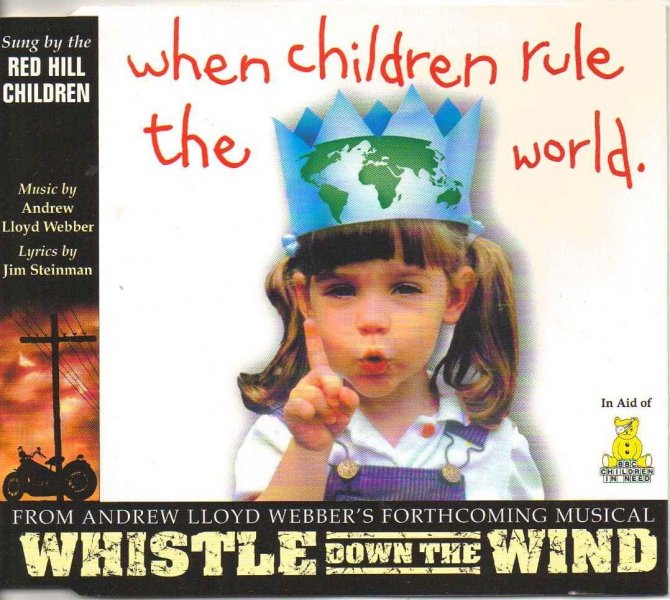 CD WHISTLE DOWN THE WIND CD Single When Children Rule The World > Musical CDs, DVDs