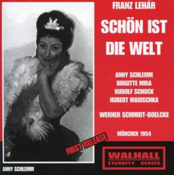 CD SCHÖN IST DIE WELT Radio Cast München 1954 > Musical, Playback
