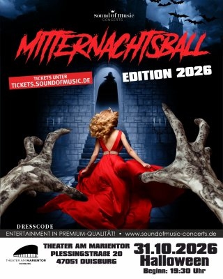 Tickets MITTERNACHTSBALL 2026 --> Musical CDs, DVDs @ SoundOfMusic