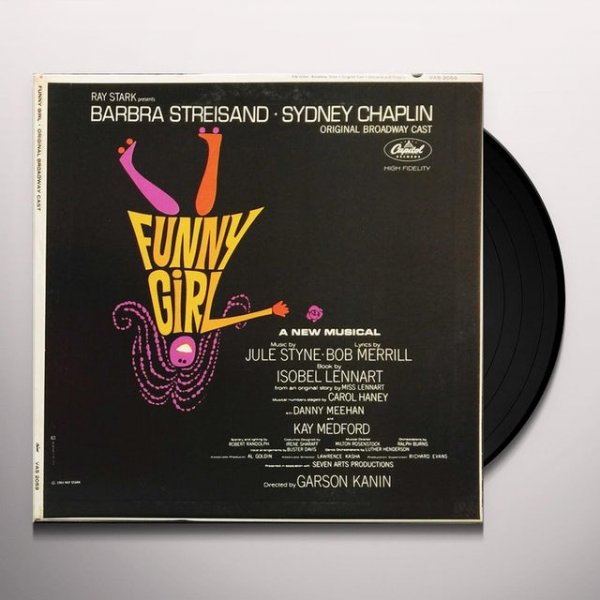 Vinyl LP FUNNY GIRL Original Broadway Cast 1964 > Musical