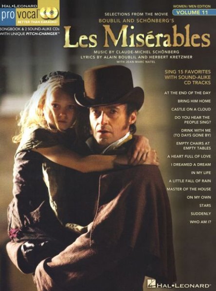 Noten Playback Cd Les Miserables Highlights From The Movie