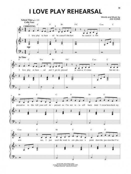 Sheet Music Be More Chill Vocal Selections Pv (ahhh, ahhhh) bb e majore c majorc no longer a drip when you got in your grip c majorc a augmenteda squip d majord a augmenteda squip e majore f#f# g+g e majore. sound of music