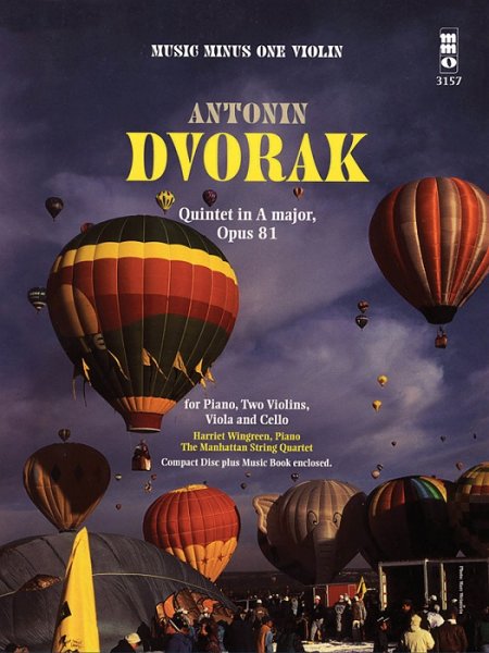 Sheet music + Playback-CD ANTONIN DVORAK - PIANO QUINTET A MAJOR, OP