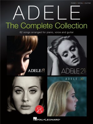 Sheet Music ADELE - The Complete Edition (PVG) --> Musical CDs, DVDs @  SoundOfMusic-Shop