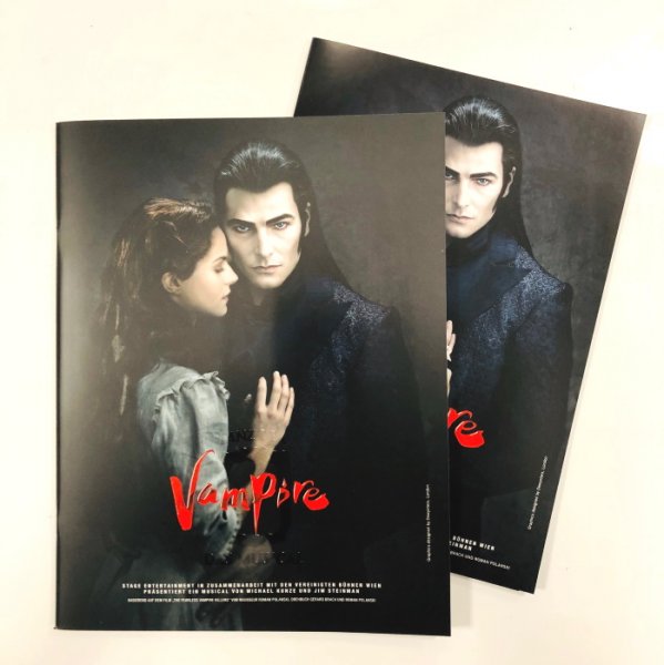 Programmheft + Stage Programm TANZ DER VAMPIRE Oberhausen 2019/2020 