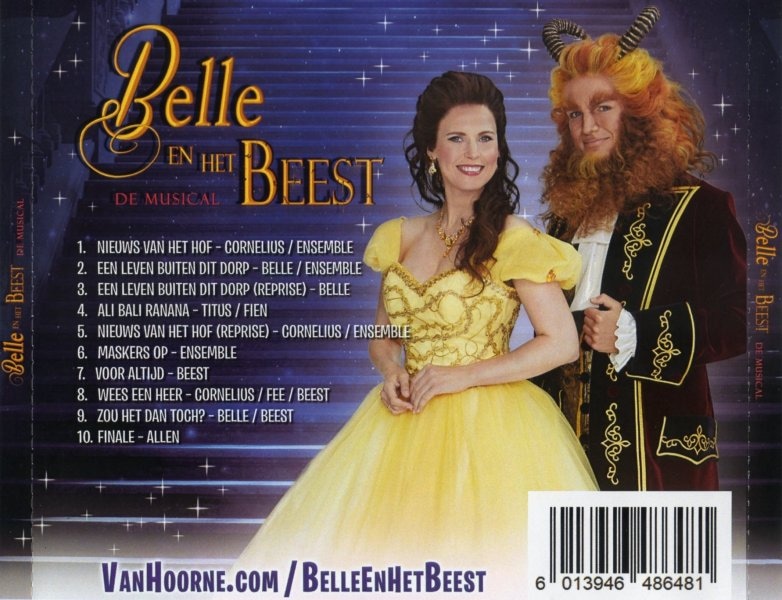 CD BELLE EN HET BEEST - Original Niederlande Cast 2020 --> Musical