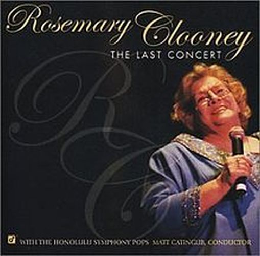 CD Clooney, Rosemary The Last Concert > Musical CDs, DVDs
