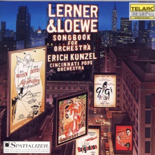 Cd Erich Kunzel And The Cincinnati Pops Orchestra Lerner And Loewe Musical Playback 9368