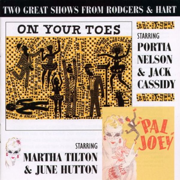 Cd On Your Toes Pal Joey Original Studio Cast 1950 Musical Cds Dvds Soundofmusic Shop