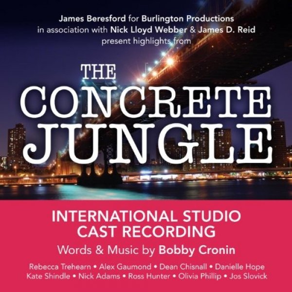 CD THE CONCRETE JUNGLE Studio Cast 2013 > Musical, Playback, Playbacks, DVD, Karaoke, CD