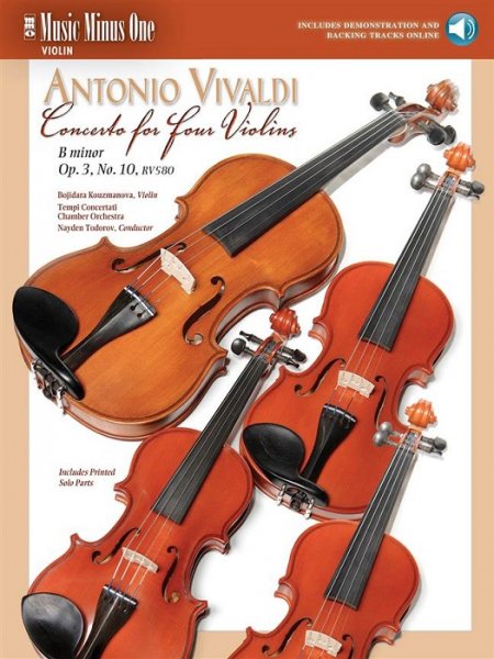 Noten + Download-Playbacks ANTONIO VIVALDI - CONCERTO FOR FOUR VIOLINS ...