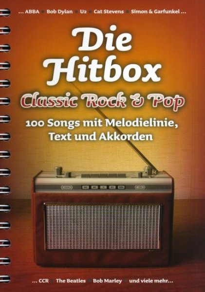 Sheet Music DIE HITBOX - CLASSIC ROCK & POP -->