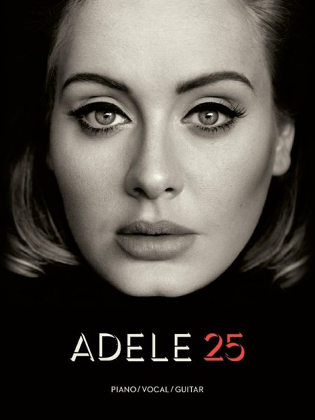 Sheet music Adele - 25 --> Musical CDs, DVDs @ SoundOfMusic-Shop
