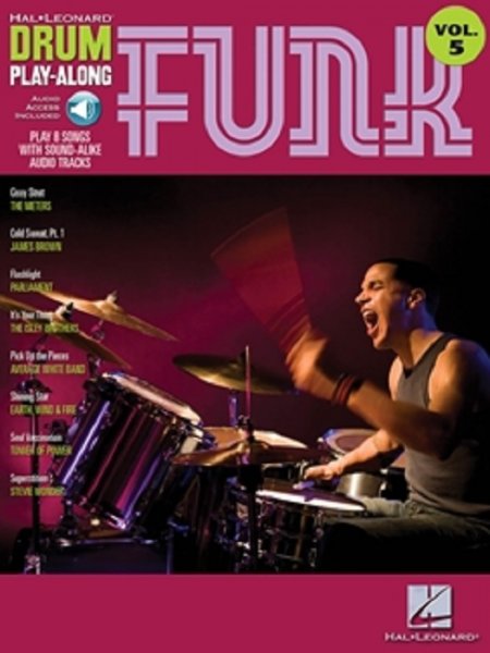 Sheet music + Download-Playbacks FUNK - Drum Play-Along VOL.5 --> Musical  CDs, DVDs @ SoundOfMusic-Shop