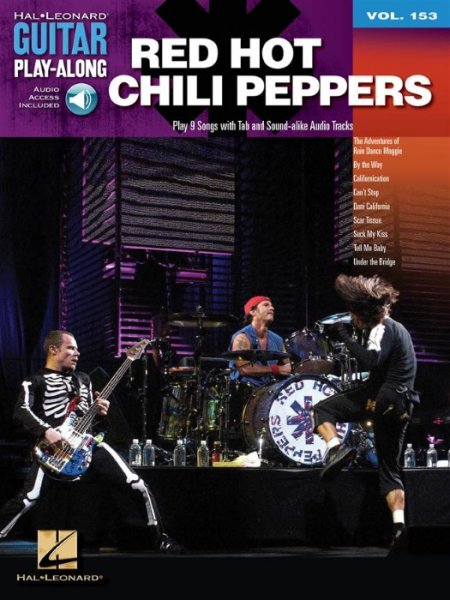 Sheet music + Playback-CD RED HOT CHILI PEPPERS - Guitar Play