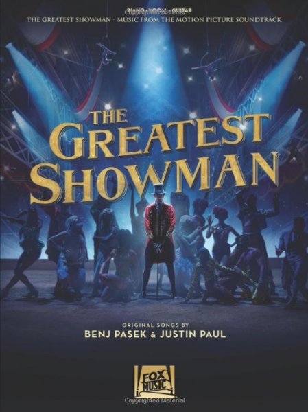 Sheet music THE GREATEST SHOWMAN (PVG) -->