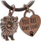 Schl�sselanh�nger THE LION KING (Kupfer und Schwarz) Kupfer