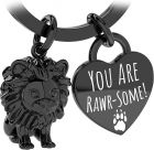 Schl�sselanh�nger THE LION KING (Kupfer und Schwarz) Schwarz
